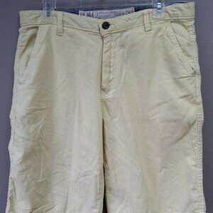 Paper Denim & Cloth Yellow cotton shorts.